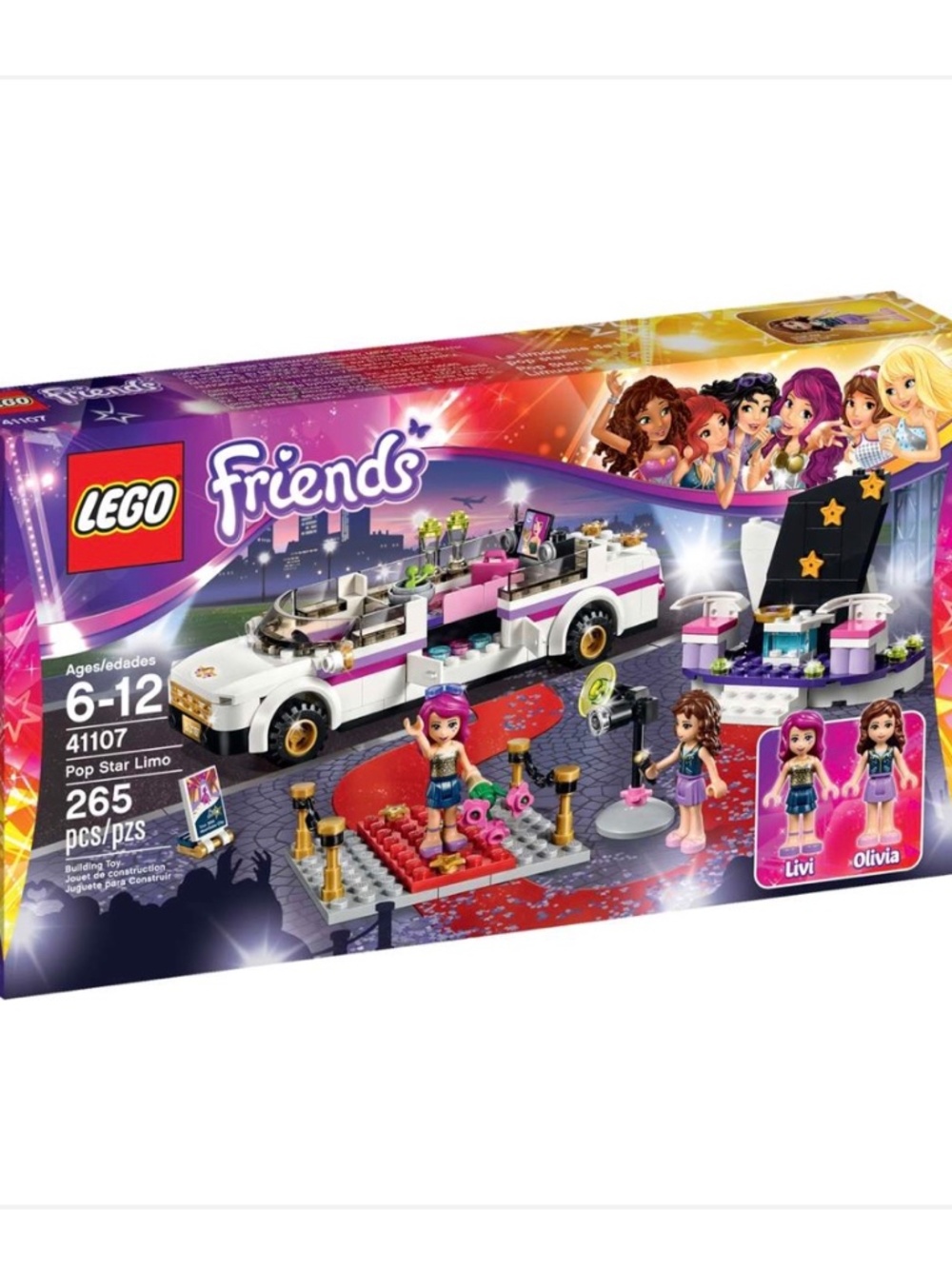 Lego Friends Pop Star Limo #41107